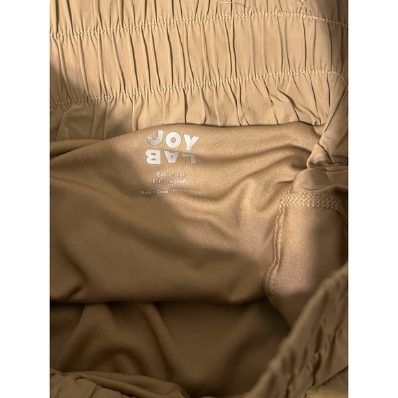 Joy Lab Women's High Rise Lined Woven Run Shorts Brown Size XS - Picture 4 of 5